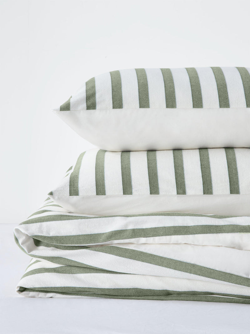 John Lewis stitch stripe duvet cover set double (British brand)