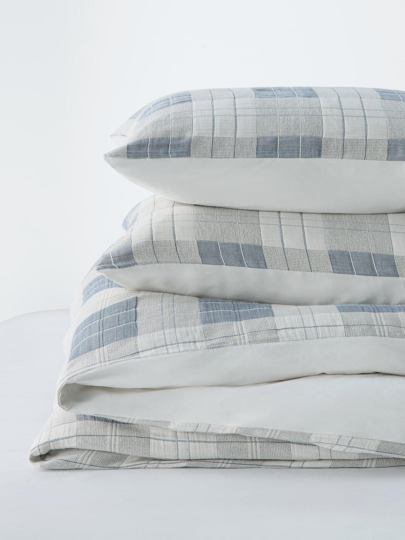 John Lewis Warwick pure cotton gauze duvet cover set double - British product