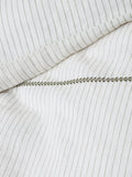 John Lewis stripe duvet cover set double (British brand)