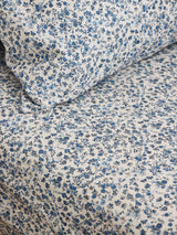 John Lewis Piglet in Bed Mini Meadow Washed Cotton Fitted Sheet, Super King Size- Buy online at McGrocer