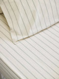 Piglet in Bed Slumber Stripe Cotton Fitted Sheet Super King