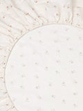 Piglet in Bed Posy Bud Linen Blend Fitted Sheet Super King Size