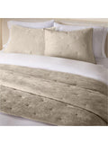 West Elm Striated Chenille bedspread set, imported from the UK