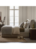 West Elm Striated Chenille bedspread set, imported from the UK