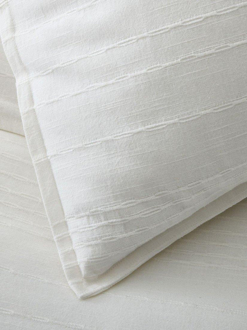 West Elm cotton-linen pillowcase 66x66cm (British brand)