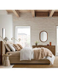 West Elm cotton-linen pillowcase 66x66cm (British brand)