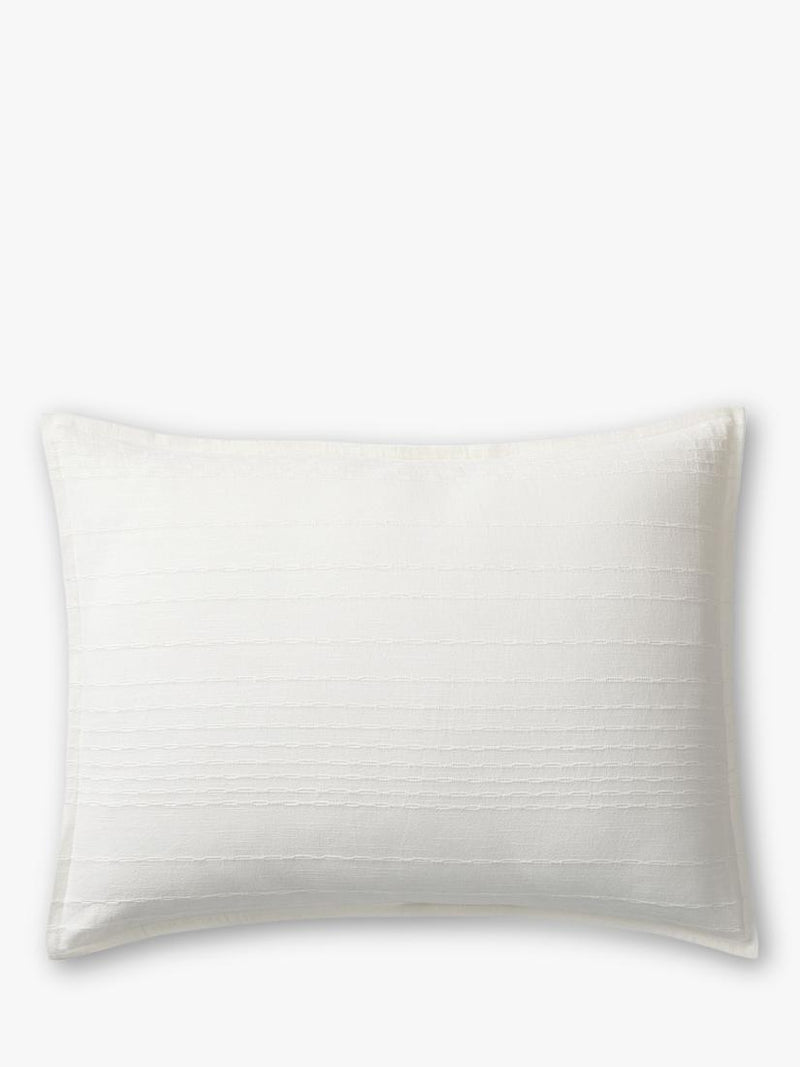 West Elm cotton-linen pillowcase 66x66cm (British brand)