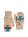 Pendleton mitten gloves Harding Beige - British product