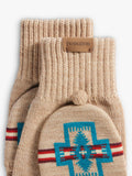 Pendleton mitten gloves Harding Beige - British product