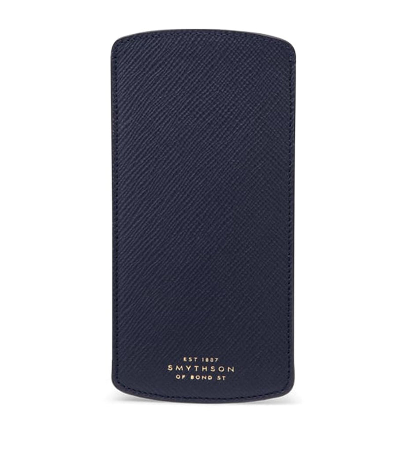 Smythson Panama leather glasses case, UK version