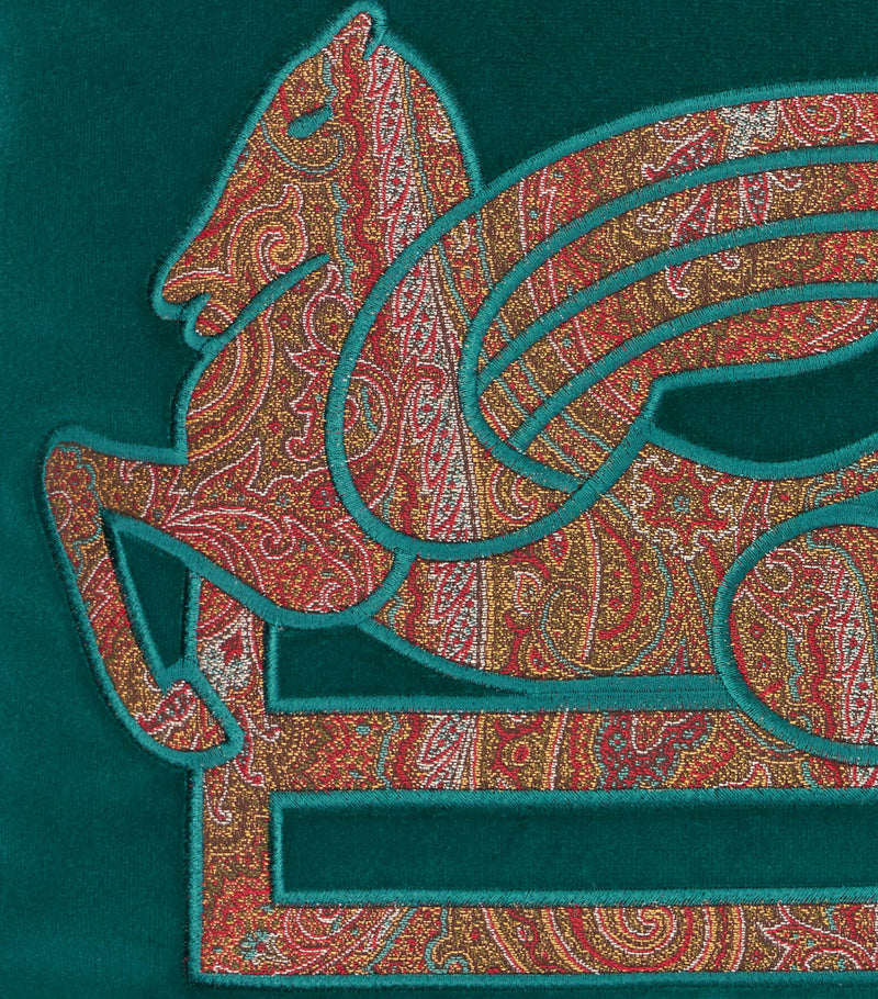 Etro Cotton Embroidered Somerset Cushion 45cm x 45cm - British product
