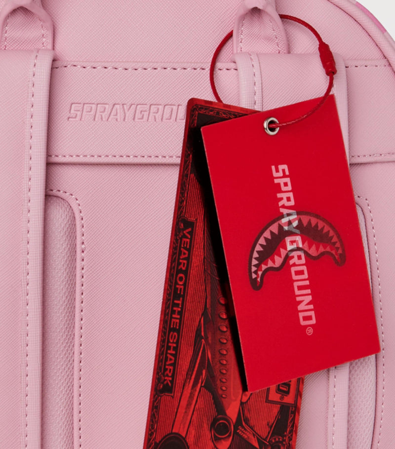 Sprayground hot pink shark mouth backpack (British brand)