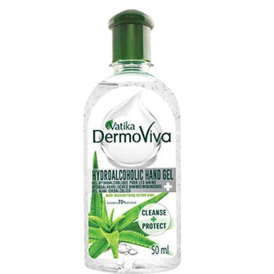 Superdrug Dabur Vatika Dermo Viva Antibacterial Hand Sanitiser Gel- Buy online at McGrocer