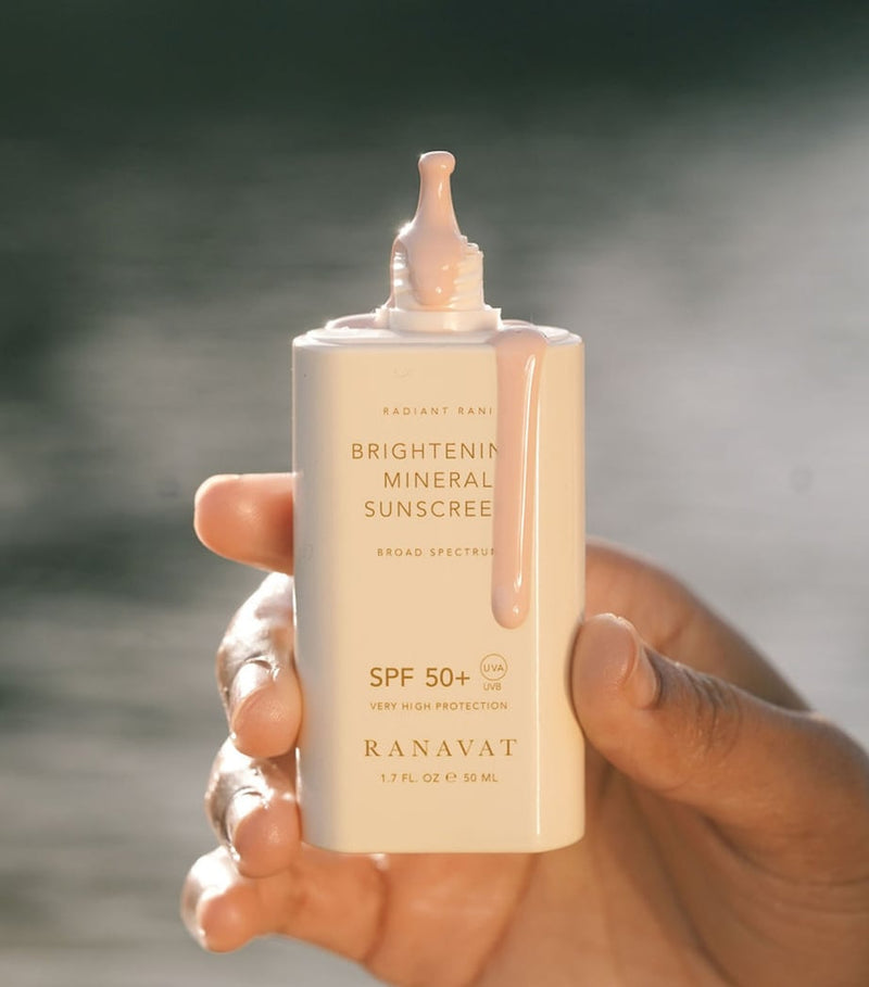 Ranavat Brightening Mineral Sunscreen SPF 50+, imported from the UK