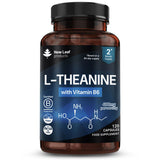 Superdrug New Leaf L-Theanine + Vitamin B6 High Strength 400mg Capsule- Buy online at McGrocer