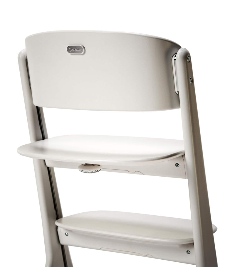 Cybex LEMO White Wood Highchair 3-in-1 Set (British brand)