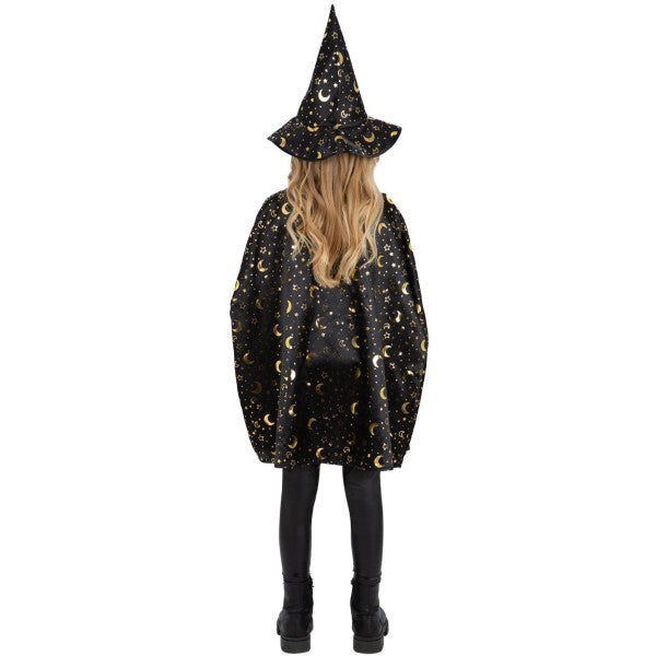 Smiffys Wizard Kit cape and hat (British brand)