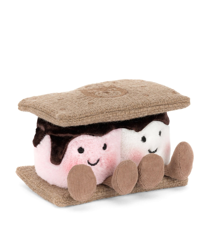 Jellycat Amuseables S'mores soft toy 7cm, imported from the UK
