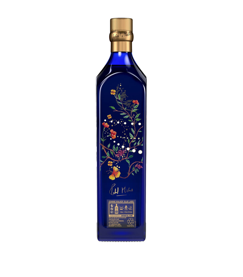 Johnnie Walker Blue Label whisky Rahul Mishra limited edition 70cl, UK version