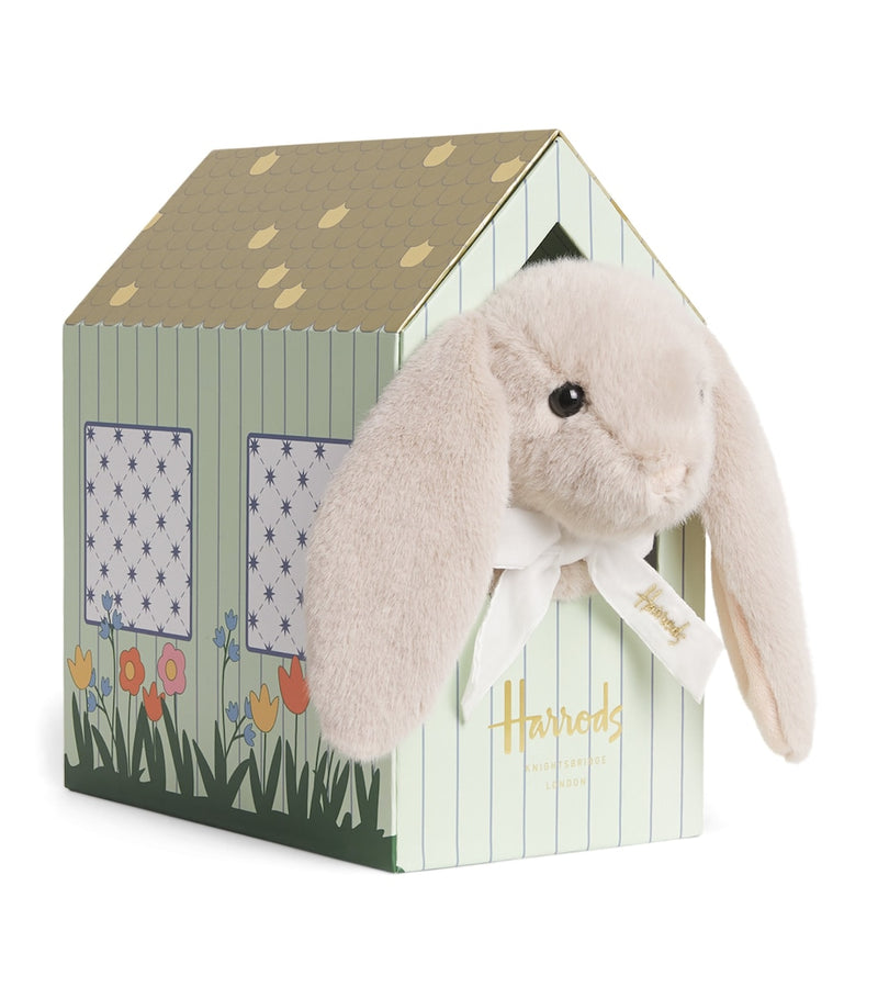 Harrods rabbit in a hutch soft toy, UK version