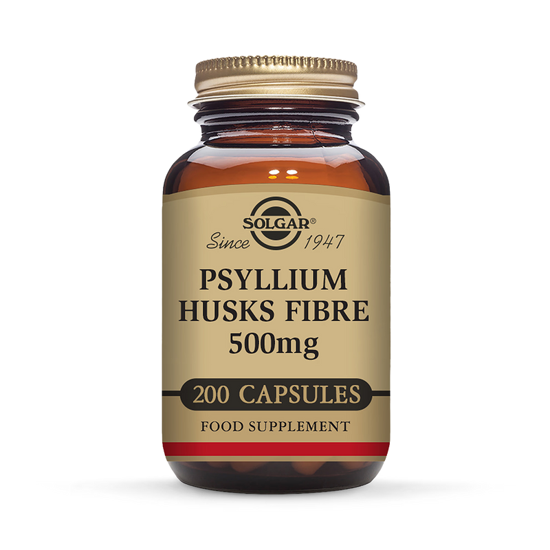 Solgar Psyllium Husks Fibre Vegi Capsules 200 (British brand)