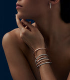 Chopard white gold Ice Cube bangle - British product