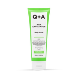 Holland & Barrett Q+A AHA Exfoliator Body Scrub Golden Vanilla Coconut 250ml- Buy online at McGrocer