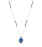 Harrods Boodles The Palace Collection Raven's Watch Diamond Opal Sapphire 18-Karat Rose Gold Pendant- Buy online at McGrocer