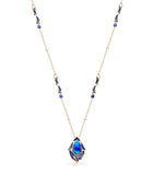 Boodles rose gold pendant with diamonds opal sapphire (British brand)