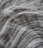 The Rug Company David Rockwell Wool-Silk Falls Graphite Rug 3.05m x 2.44m (British brand)
