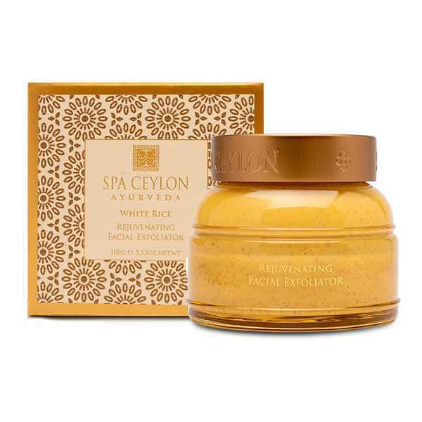 SPA CEYLON White Rice Exfoliator 100g - British product