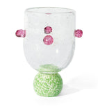 LAETITIA ROUGET glass dotty tumbler 19cm, UK version