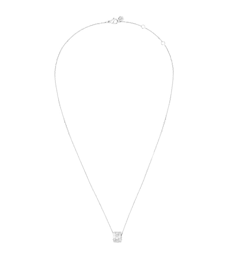 Chaumet Bee de Chaumet white gold diamond necklace, imported from the UK