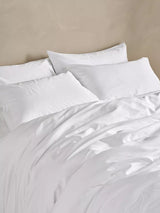 John Lewis Bedfolk Luxe Cotton Sateen Double Duvet Cover- Buy online at McGrocer