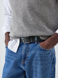 John Lewis formal belt European cowhide leather, imported from the UK