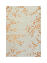 John Lewis Louis De Poortere Sakura Petal Rug, Yellow, 200 x 140cm- Buy online at McGrocer
