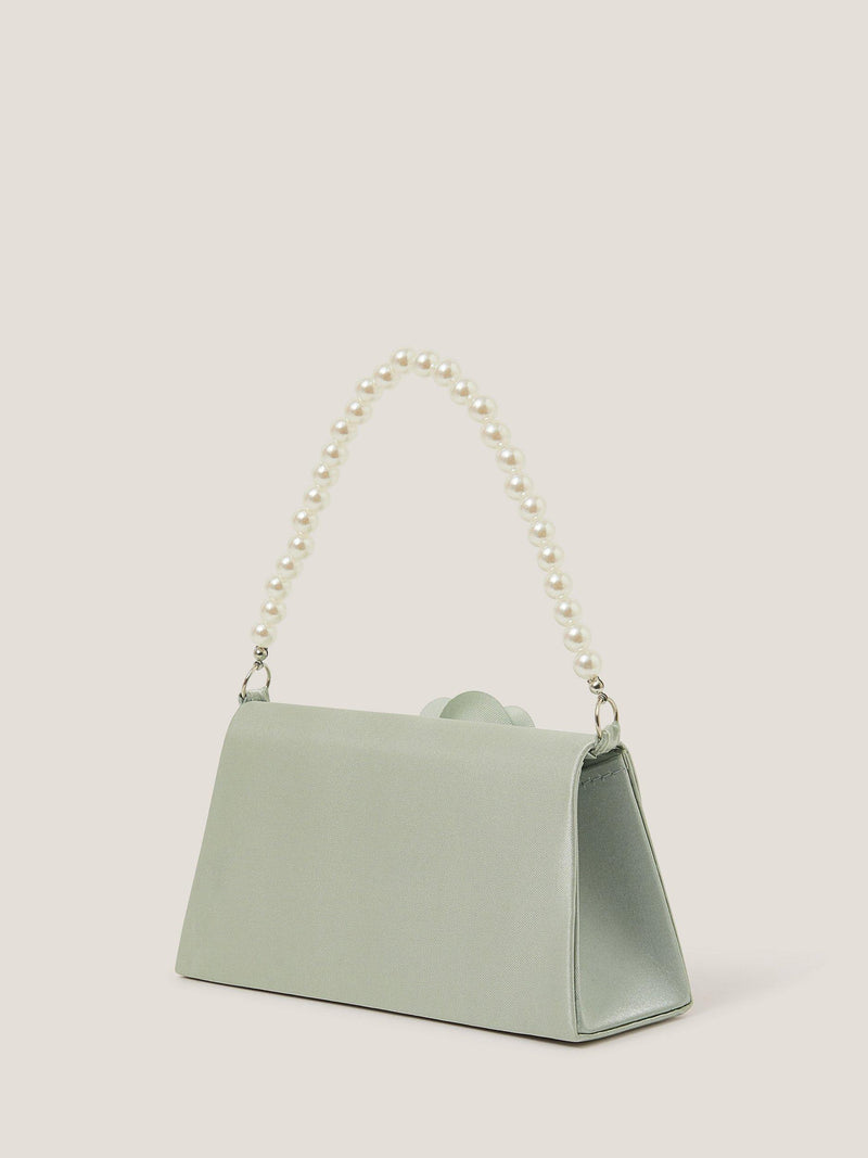 Monsoon kids mini bridesmaid bag sage (British brand)