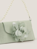 Monsoon kids mini bridesmaid bag sage (British brand)