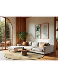Louis De Poortere Coral Round Rug Yellow Hippy (British brand)