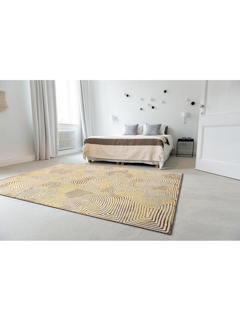 Louis De Poortere Coral rug Yellow Hippy 200x140 cm (British brand)