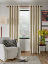 John Lewis John Lewis Velvet Pair Lined Eyelet Curtains- Buy online at McGrocer