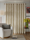 John Lewis velvet lined eyelet curtains 137cm drop (British brand)