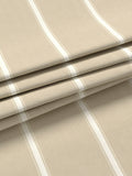 John Lewis Padstow stripe cotton lined curtains 117x137cm (British brand)