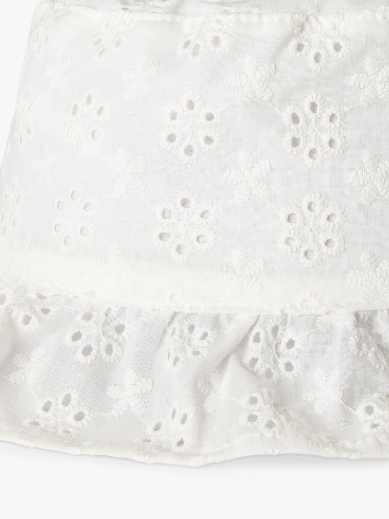 Benetton kids sun hat Optical White - British product