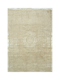 Louis De Poortere Medallion Rug, Milk Curry, L200 x W140cm