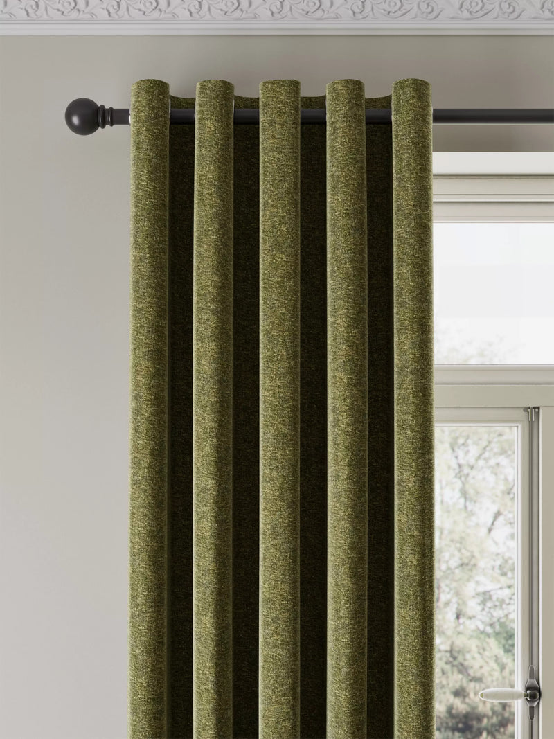 John Lewis velvet chenille curtains - British product
