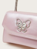 Monsoon kids butterfly mini bag in pink - British product