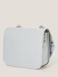 Monsoon kids bridesmaid satin bow mini bag pale blue, UK version