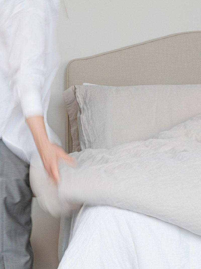 Floks organic cotton and hemp duvet cover double, imported from the UK