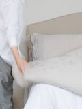 Floks organic cotton and hemp duvet cover double, imported from the UK